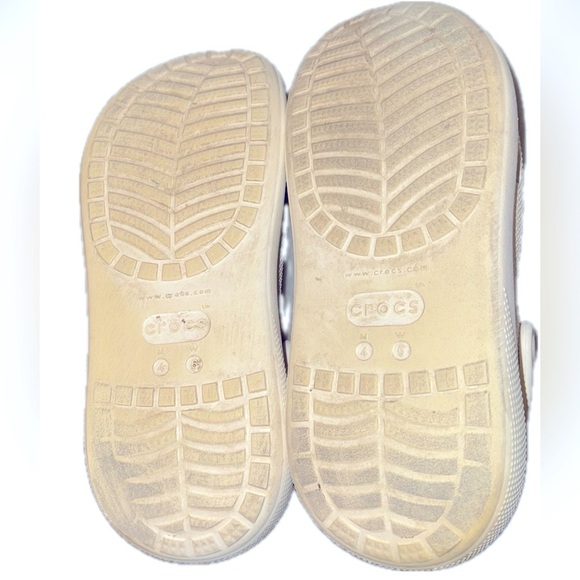 Crocs Classic Crush Platform White Unisex Mens 4 /Women’s 6 - Picture 9 of 9